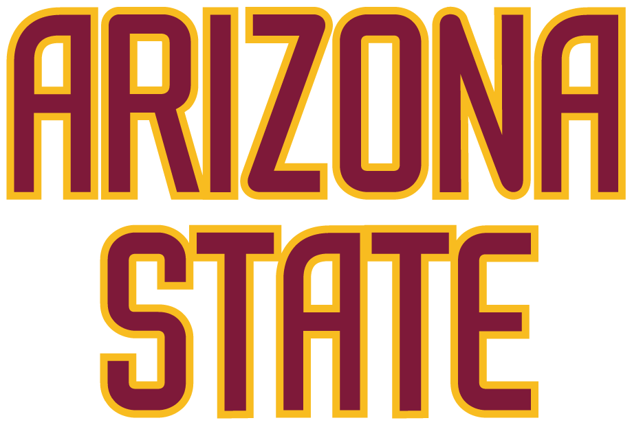 Arizona State Sun Devils 1996-2010 Wordmark Logo iron on transfers for fabric
